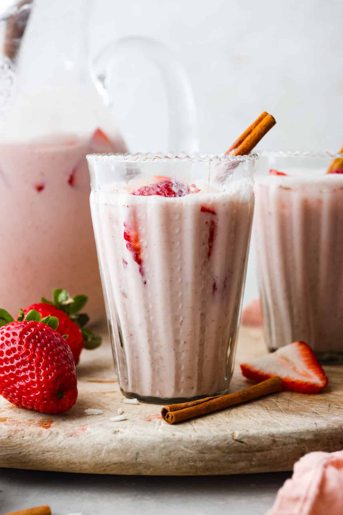 Strawberry Horchata